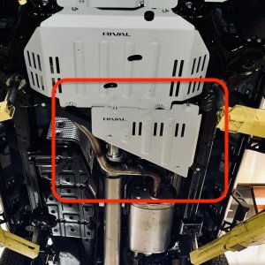 Toyota Tacoma Skid Plate - Rival 4x4 - Aluminum - `24-`27